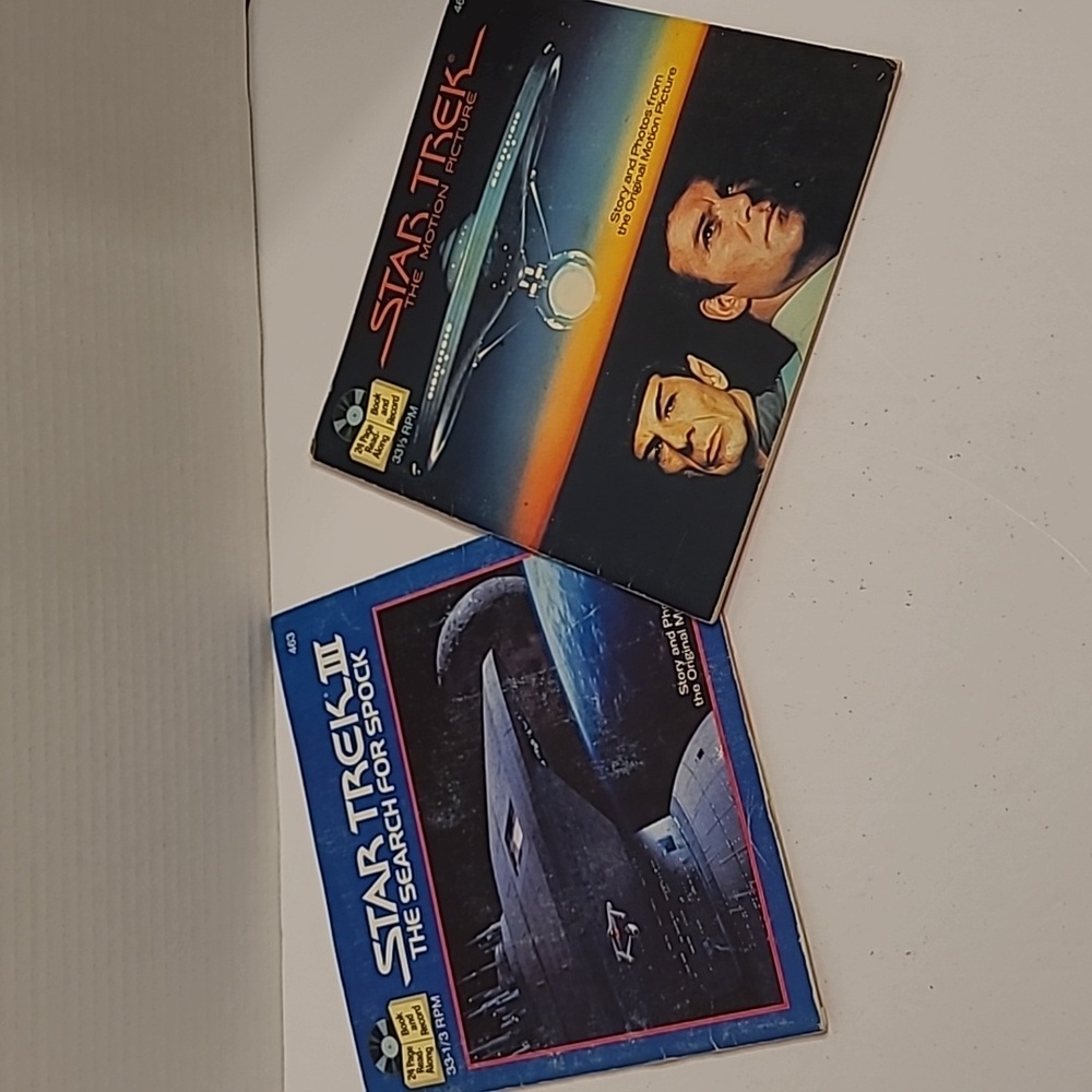 1980's Star Trek Vinyl Records